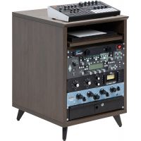 Gator Frameworks Meuble rack studio 10U Elite bois marron - Vue 10